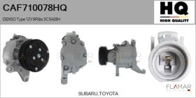 HQ CAF710078HQ - COMPRESOR AIRE ACONDICIONADO