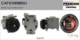 SUZUKI CAF610098SU - COMPRESOR AIRE ACONDICIONADO