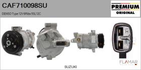 SUZUKI CAF710098SU - COMPRESOR AIRE ACONDICIONADO