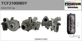 SSANGYONG TCF210008SY - TURBOCOMPRESOR