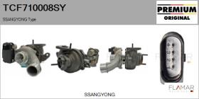 SSANGYONG TCF710008SY - TURBOCOMPRESOR