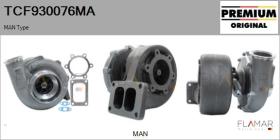 MAN NEOPLAN TCF930076MA - TURBOCOMPRESOR