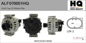 HQ ALF070051HQ - ALTERNADOR