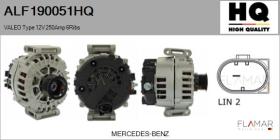 HQ ALF190051HQ - ALTERNADOR