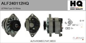 HQ ALF240112HQ - ALTERNADOR