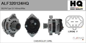 HQ ALF320124HQ - ALTERNADOR