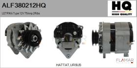 HQ ALF380212HQ - ALTERNADOR