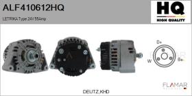 HQ ALF410612HQ - ALTERNADOR
