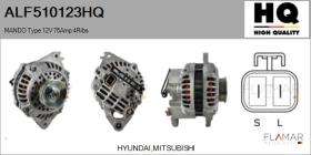 HQ ALF510123HQ - ALTERNADOR
