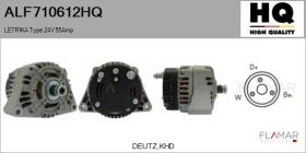 HQ ALF710612HQ - ALTERNADOR