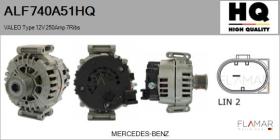 HQ ALF740A51HQ - ALTERNADOR