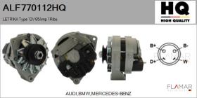 HQ ALF770112HQ - ALTERNADOR