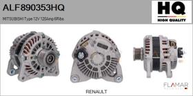HQ ALF890353HQ - ALTERNADOR