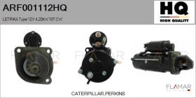 HQ ARF001112HQ - MOTOR DE ARRANQUE