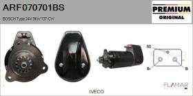 BOSCH ARF070701BS - MOTOR DE ARRANQUE