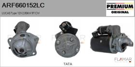 LUCAS ARF660152LC - MOTOR DE ARRANQUE