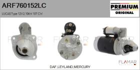LUCAS ARF760152LC - MOTOR DE ARRANQUE
