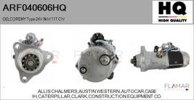 HQ ARF040606HQ - MOTOR DE ARRANQUE