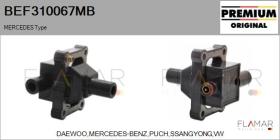 MERCEDES BENZ BEF310067MB - BOBINA DE ENCENDIDO