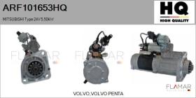 HQ ARF101653HQ - MOTOR DE ARRANQUE