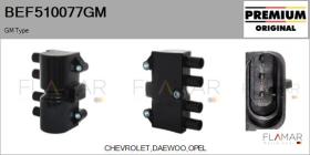 GM BEF510077GM - BOBINA DE ENCENDIDO