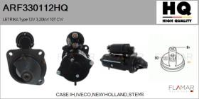 HQ ARF330112HQ - MOTOR DE ARRANQUE