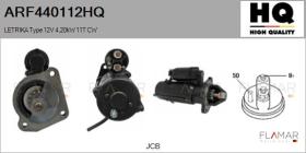 HQ ARF440112HQ - MOTOR DE ARRANQUE