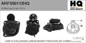 HQ ARF550112HQ - MOTOR DE ARRANQUE
