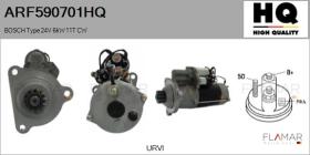 HQ ARF590701HQ - MOTOR DE ARRANQUE