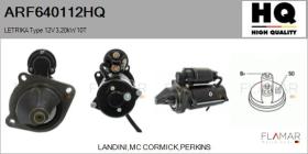 HQ ARF640112HQ - MOTOR DE ARRANQUE