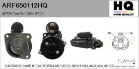 HQ ARF650112HQ - MOTOR DE ARRANQUE