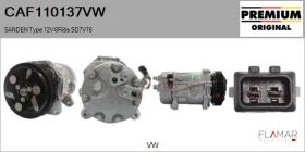 VW CAF110137VW - COMPRESOR, AIRE ACONDICIONADO