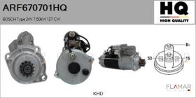 HQ ARF670701HQ - MOTOR DE ARRANQUE
