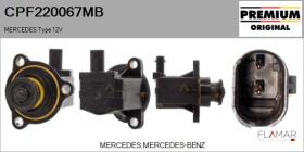 MERCEDES BENZ CPF220067MB - TRANSDUCTOR DE PRESIóN, CONTROL DE GASES DE ESCAPE