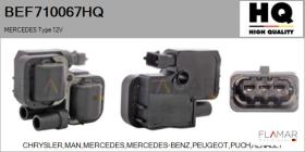 HQ BEF710067HQ - BOBINA DE ENCENDIDO