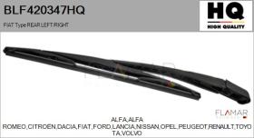 HQ BLF420347HQ - BRAZO DEL LIMPIAPARABRISAS, LAVADO DE PARABRISAS