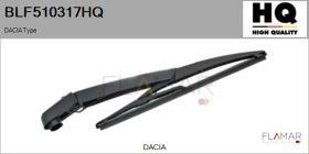 HQ BLF510317HQ - BRAZO DEL LIMPIAPARABRISAS, LAVADO DE PARABRISAS