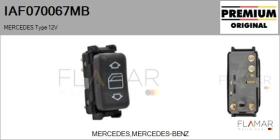 MERCEDES BENZ IAF070067MB - INTERRUPTOR, ELEVALUNAS