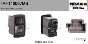 MERCEDES BENZ IAF140067MB - INTERRUPTOR, ELEVALUNAS