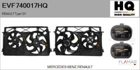 HQ EVF740017HQ - MOTOR ELéCTRICO, VENTILADOR DEL RADIADOR