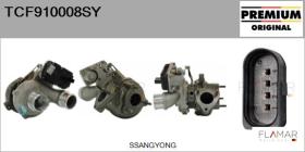 SSANGYONG TCF910008SY - TURBOCOMPRESOR, SOBREALIMENTACIóN