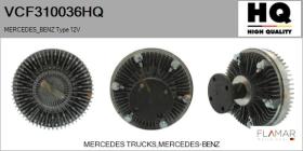 HQ VCF310036HQ - EMBRAGUE, VENTILADOR DEL RADIADOR