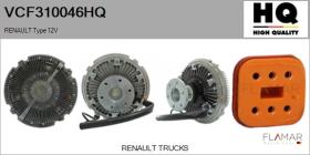 HQ VCF310046HQ - EMBRAGUE, VENTILADOR DEL RADIADOR