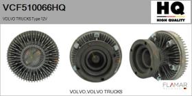 HQ VCF510066HQ - EMBRAGUE, VENTILADOR DEL RADIADOR