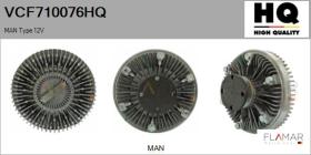 HQ VCF710076HQ - EMBRAGUE, VENTILADOR DEL RADIADOR