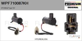 HYUNDAI-KIA WPF710087KH - BOMBA DE AGUA DE LAVADO, LAVADO DE PARABRISAS