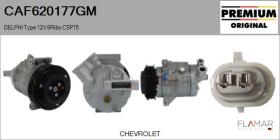 GM CAF620177GM - COMPRESOR AIRE ACONDICIONADO