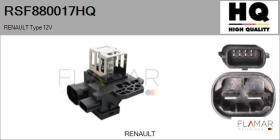 HQ RSF880017HQ - RESISTENCIA VENTILADOR