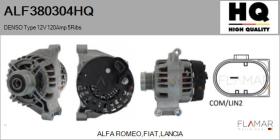 HQ ALF380304HQ - ALTERNADOR