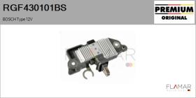 BOSCH RGF430101BS - REGULADOR ALTERNADOR